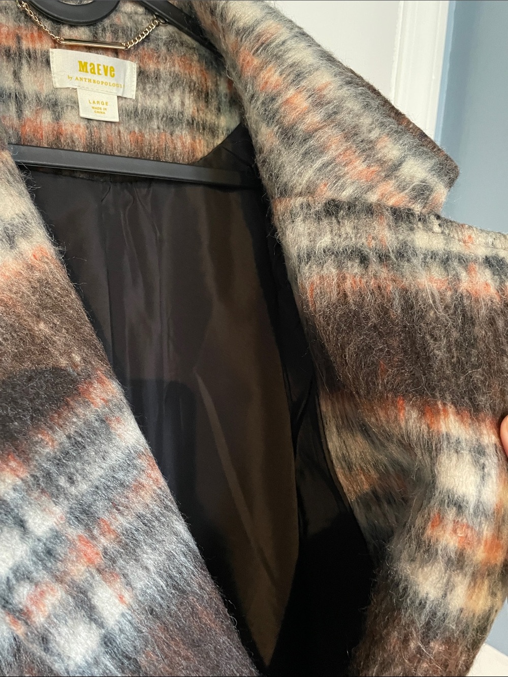 Anthropologie Brushed Plaid Blazer - Picture 12 of 14